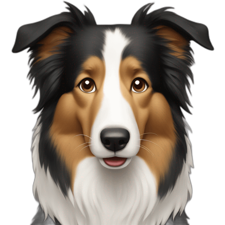 Collie emoji