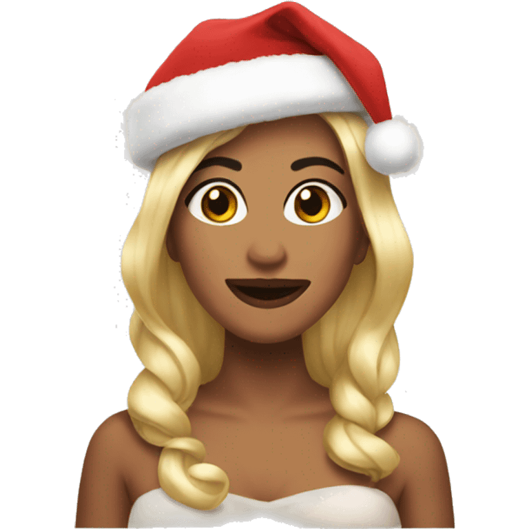 coquette christmas emoji