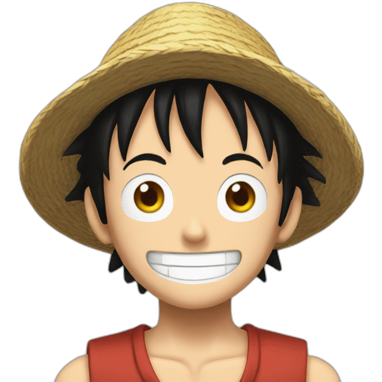 Luffy emoji