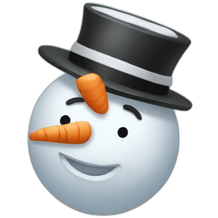 Snowman emoji