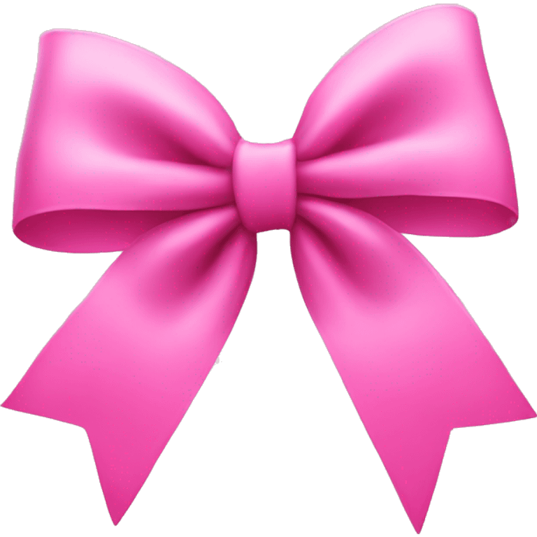 Pink bow emoji