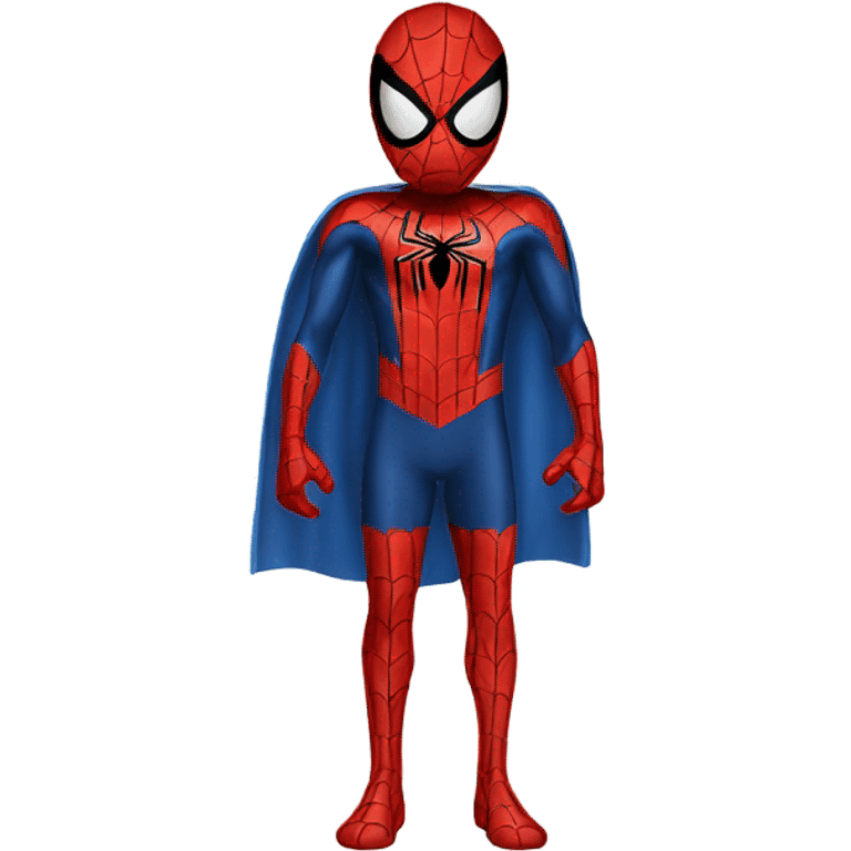 spider-man dress as  emoji