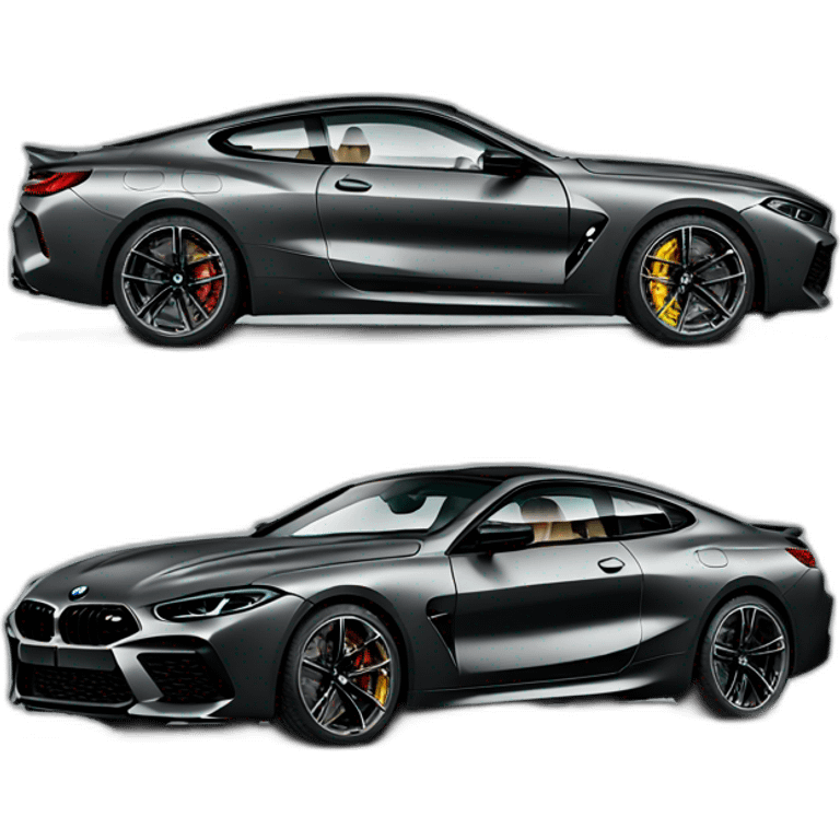 bmw m8 black emoji