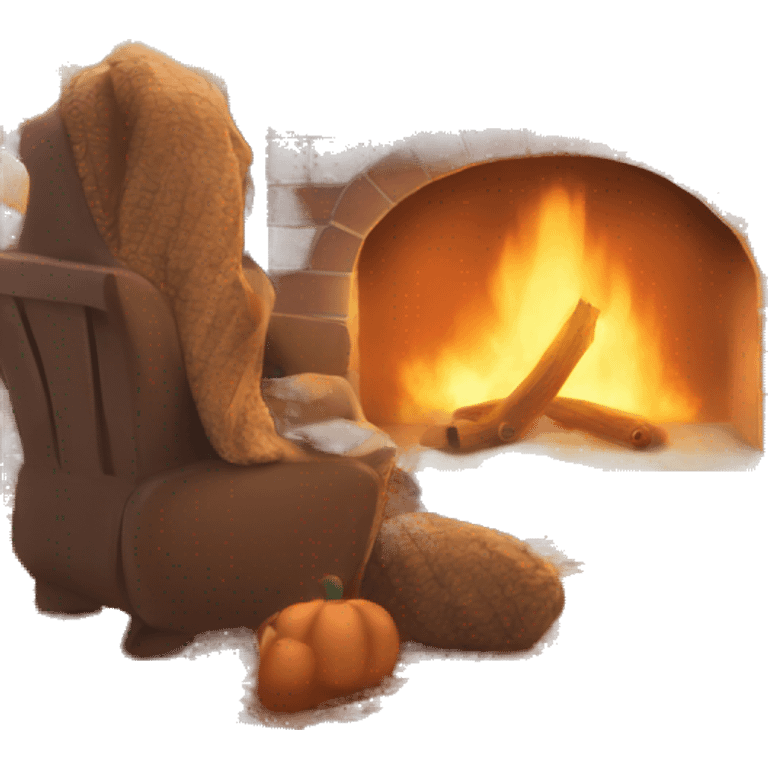 cozy fall time  emoji