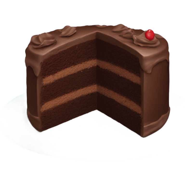 CHOCOLATE CAKE emoji