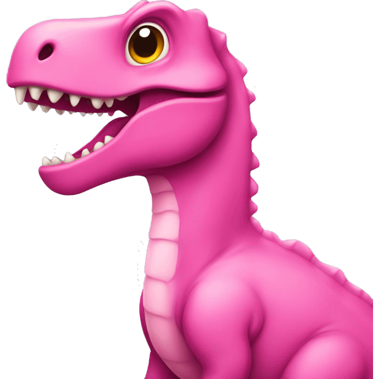 Pink dinosaur  emoji