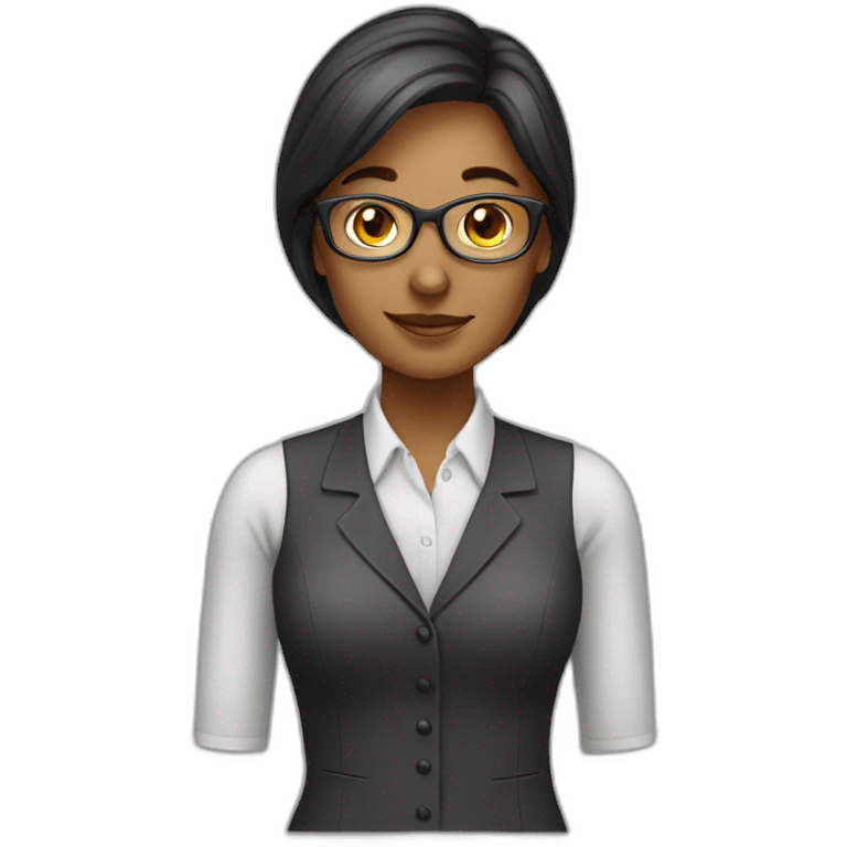 accountant  woman emoji