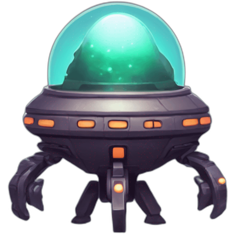 UFO scifi roguelike rpg style inspired by slay thee spire emoji