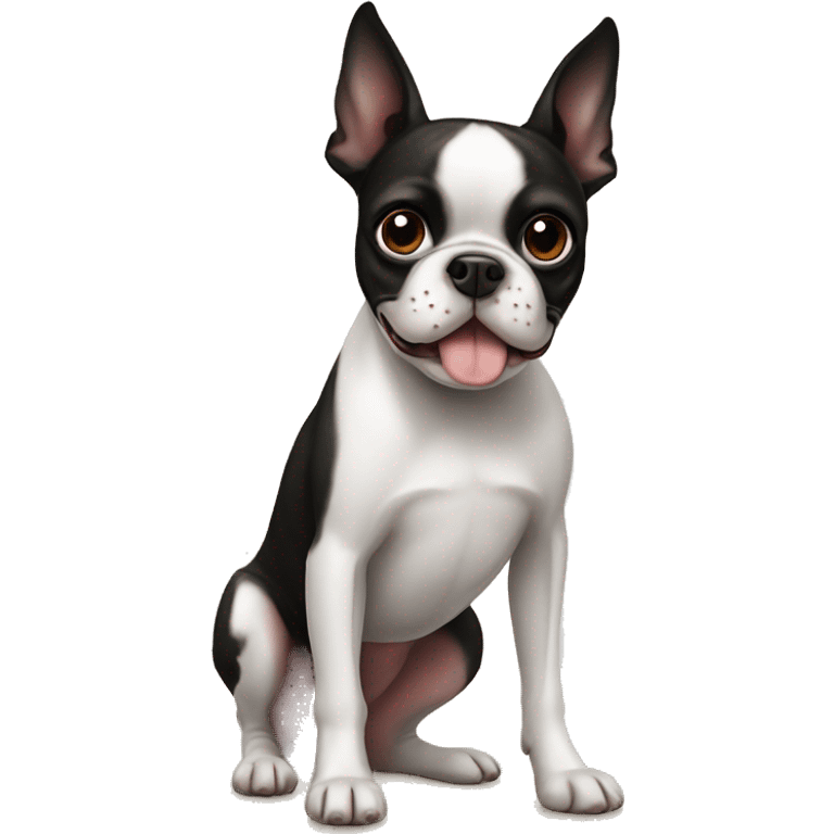 Boston terrier emoji