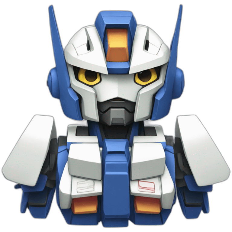 Cute gundam emoji