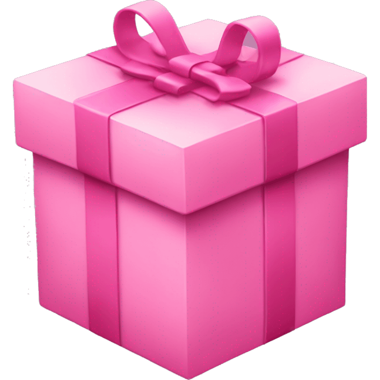 Pink box emoji