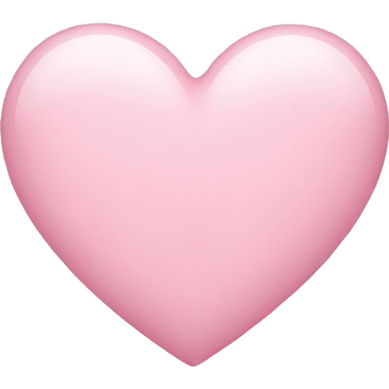 light pink heart emoji