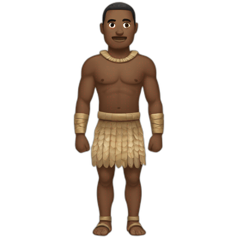 Fijian Warrior emoji