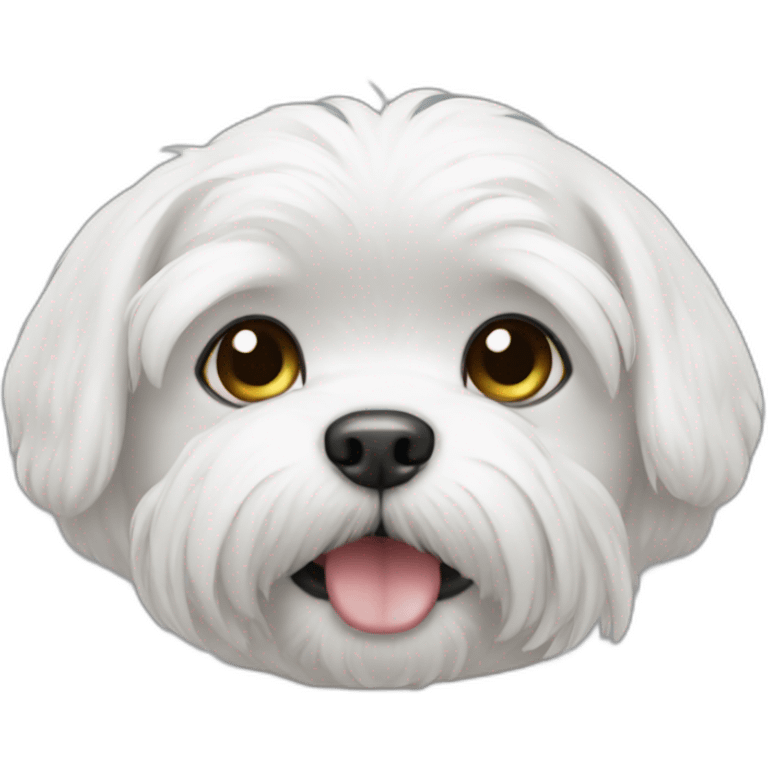 A Maltese pinching emoji