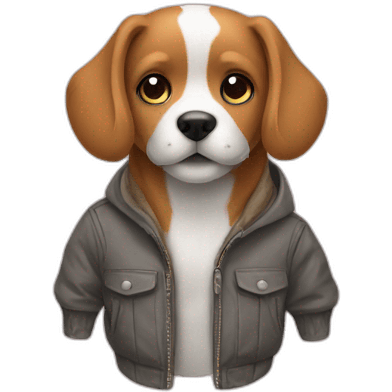 dog jacket emoji