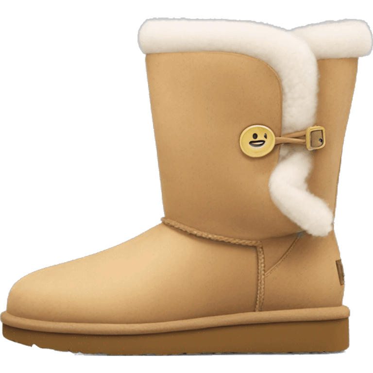 platform ugg boots emoji