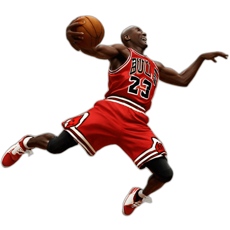 michael jordan jumping emoji