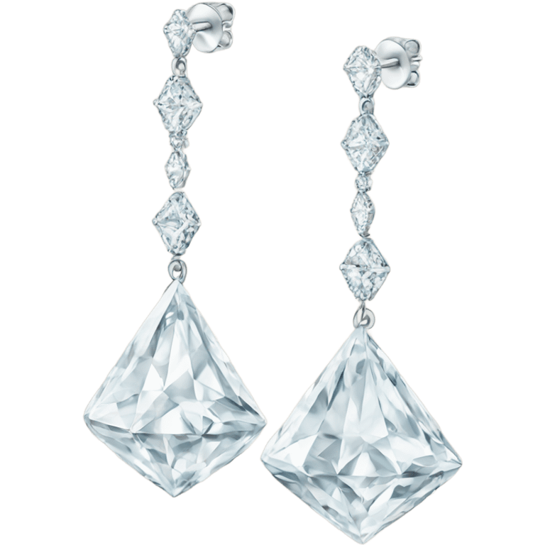 Earrings DIAMOND emoji