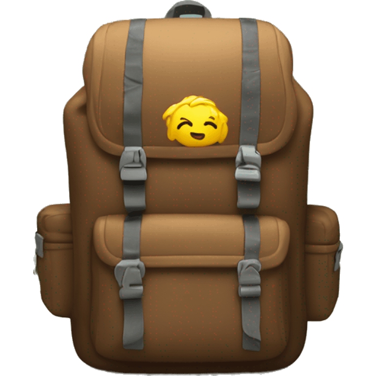 backpack for hike emoji