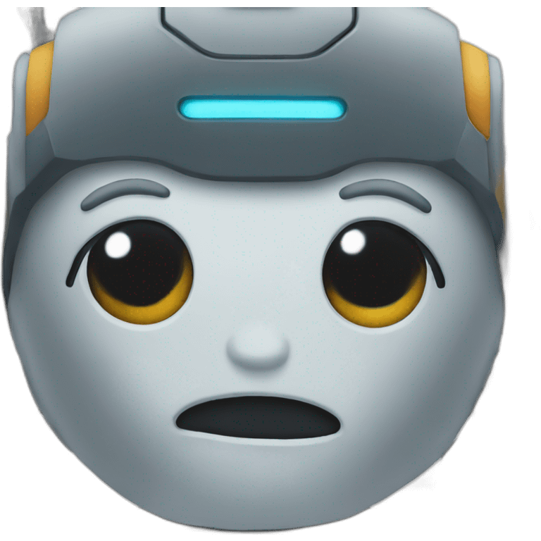 robot, close-up emoji