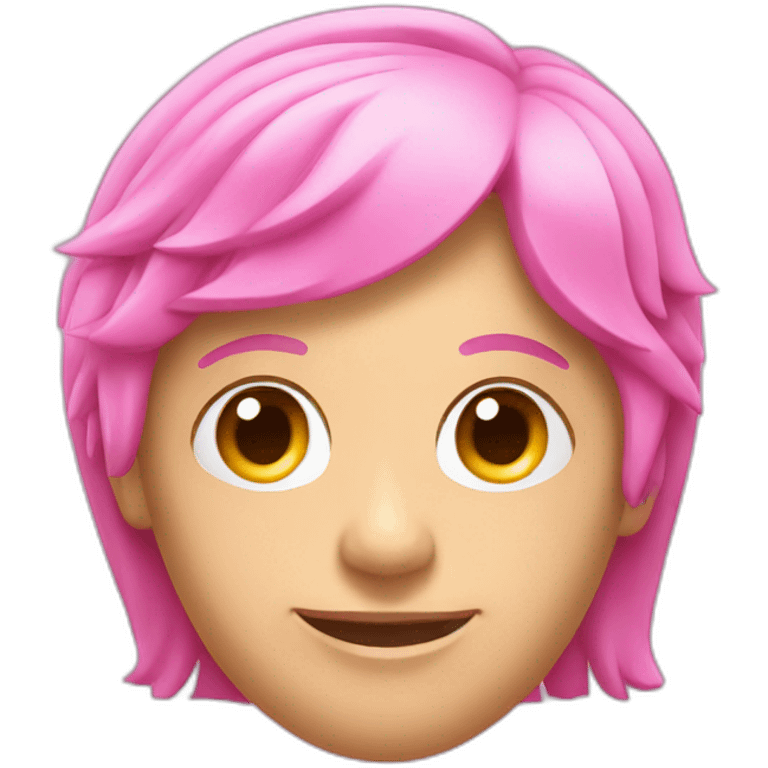 Pink Tesla emoji