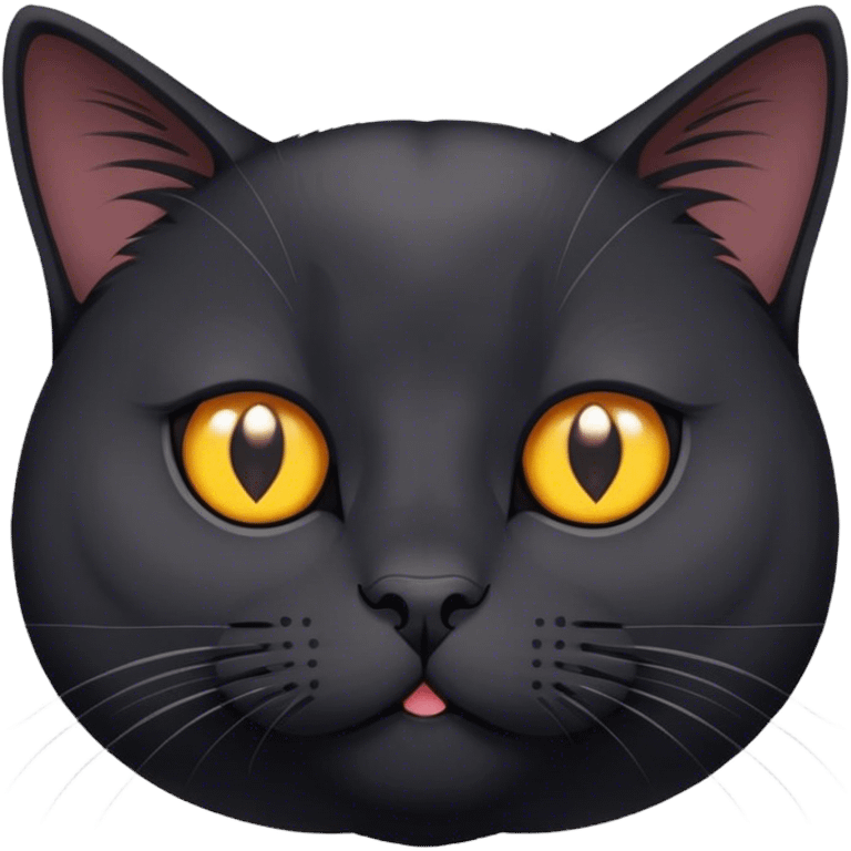 black British cat emoji