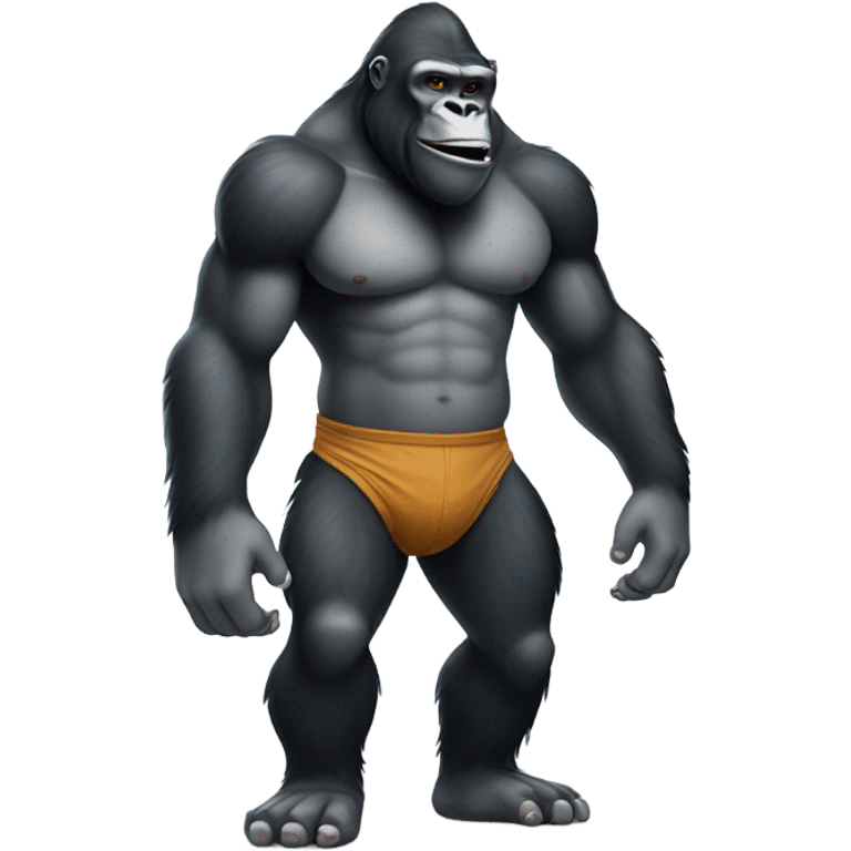 gorilla tag smilling full body emoji