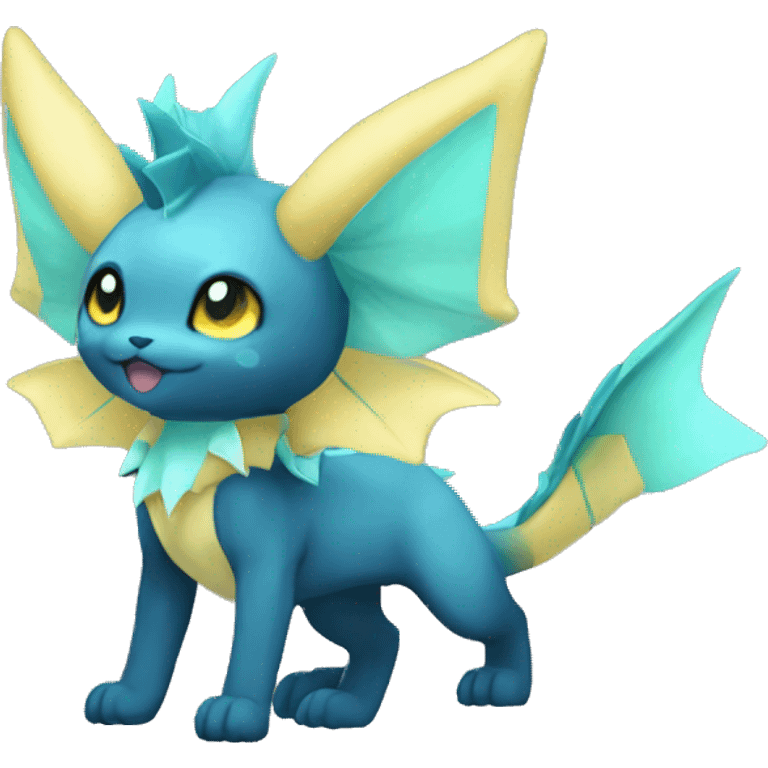 Vaporeon-Umbreon full body emoji