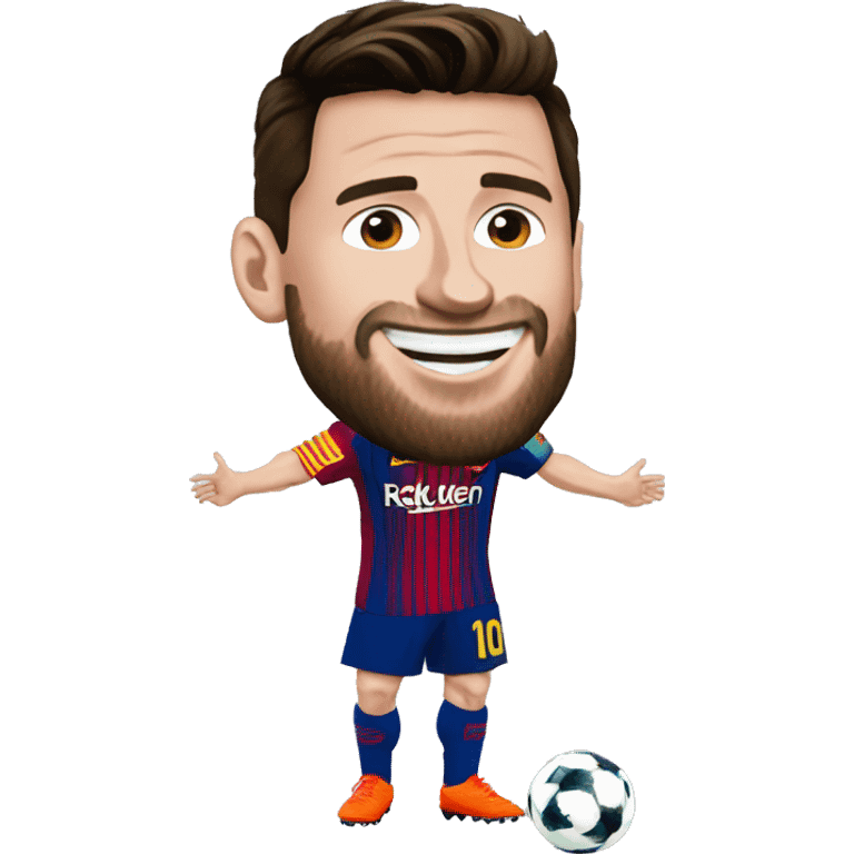 Messi sur cr7 emoji