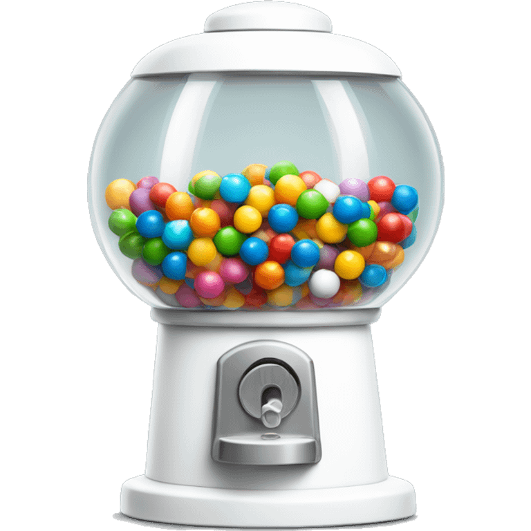 gumball machine white emoji