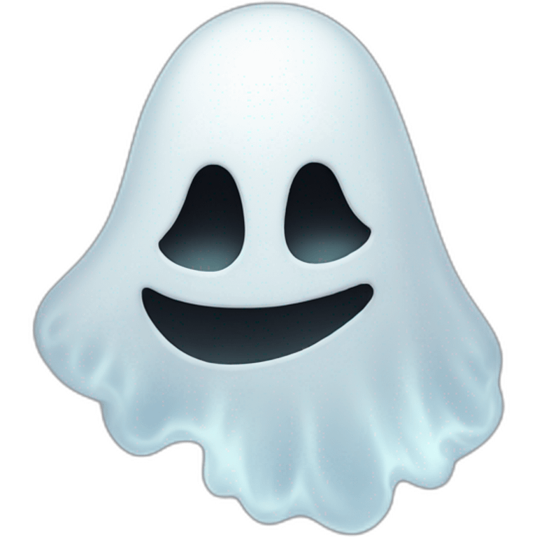 ghost made of gas emoji