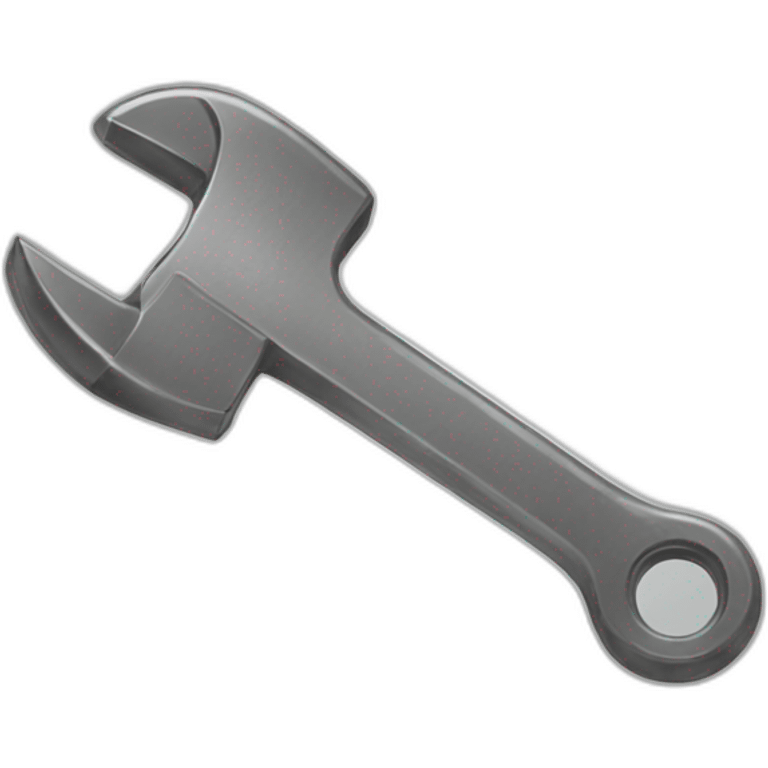 a wrench being thrown emoji