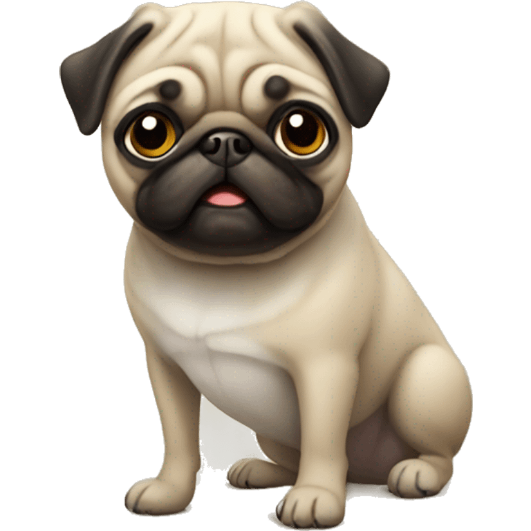 Pug emoji