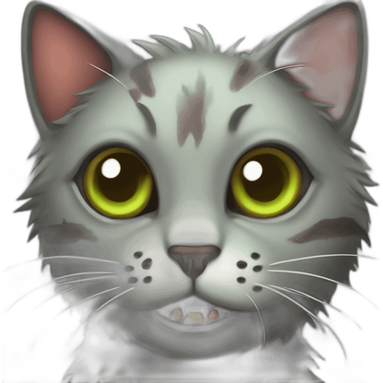 zombie cat asts emoji