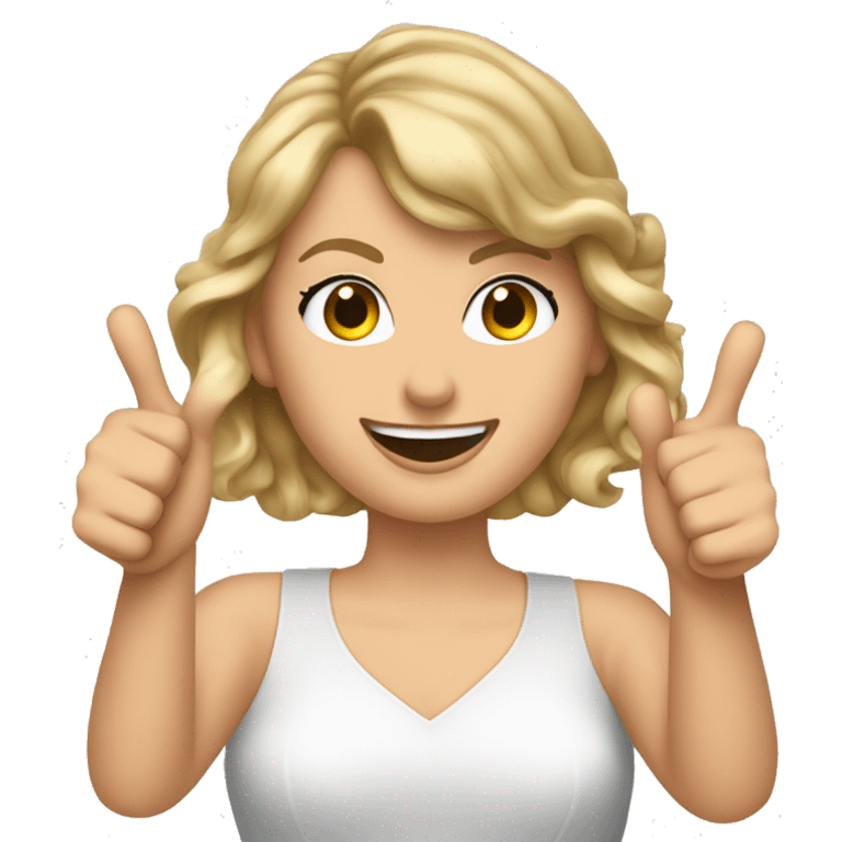 Taylor Swift thumbs up emoji