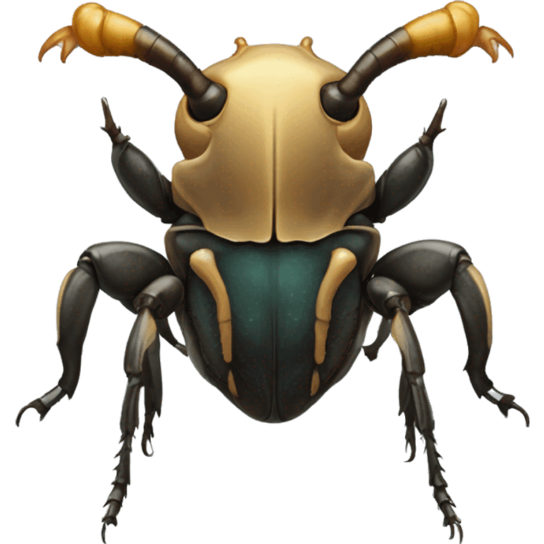 cyborg hercules beetle emoji