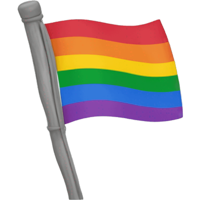 Motile with pride flag emoji