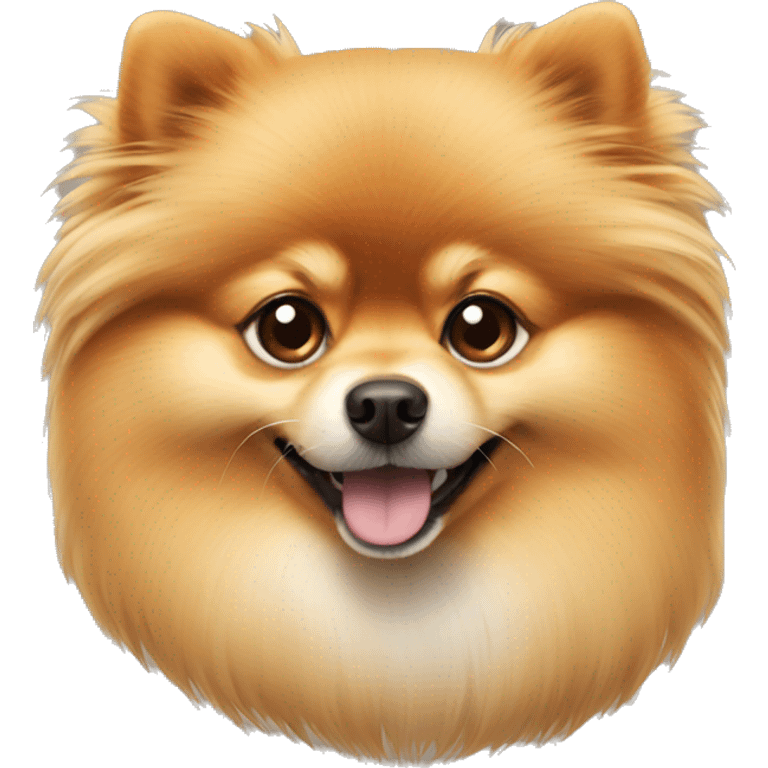 Pomeranian dog emoji