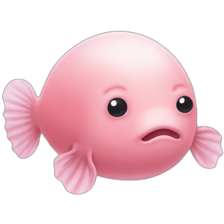 cute blobfish emoji