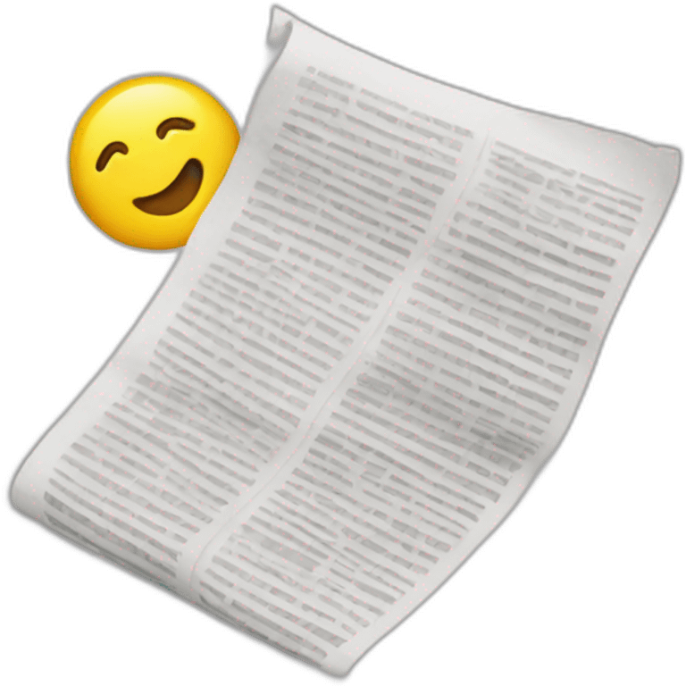 papier news emoji