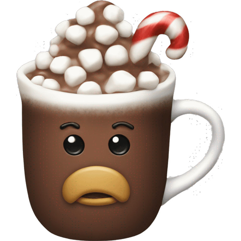 christmas hot chocolate  emoji