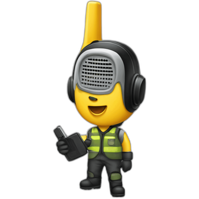 walkie talkie emoji