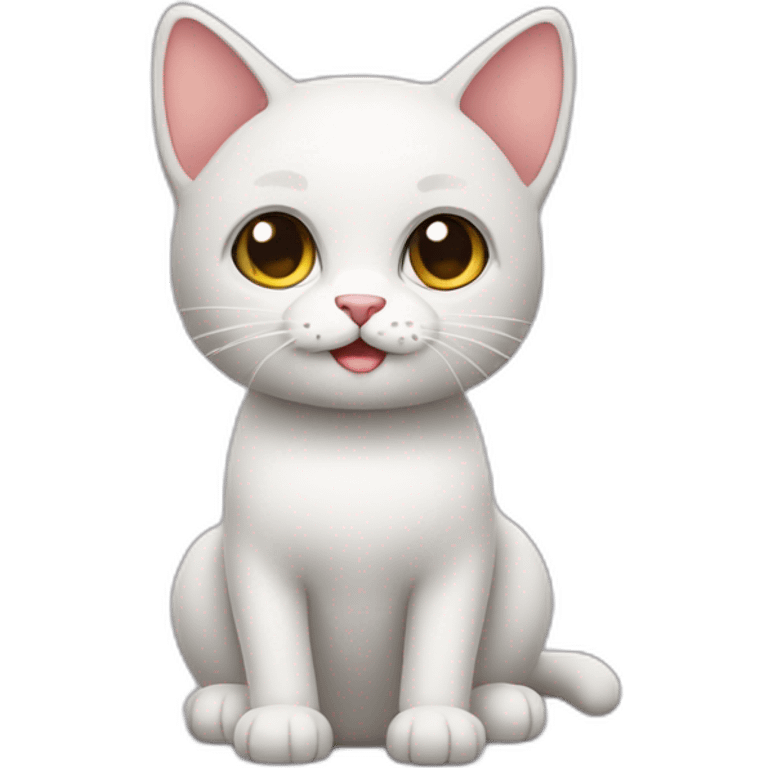 cute cat recomending shoping deals emoji