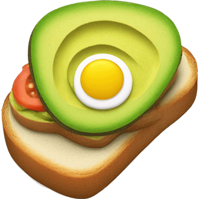 Avocado toast  emoji