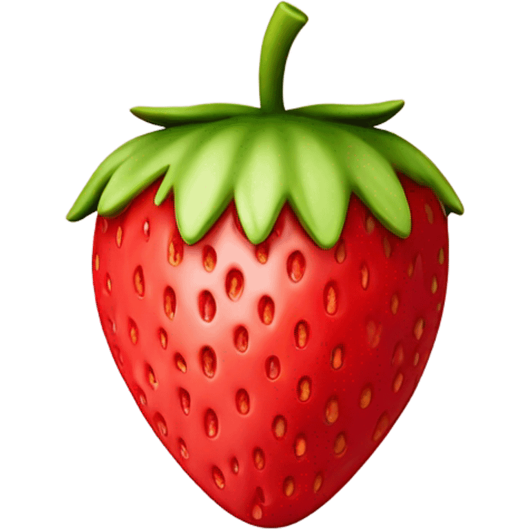 Strawberry macha emoji