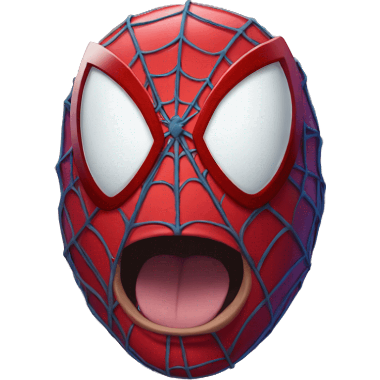 Spider man head  emoji