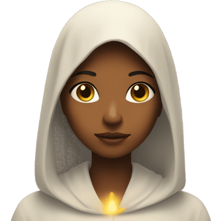 a girl going through a spiritual awakening emoji