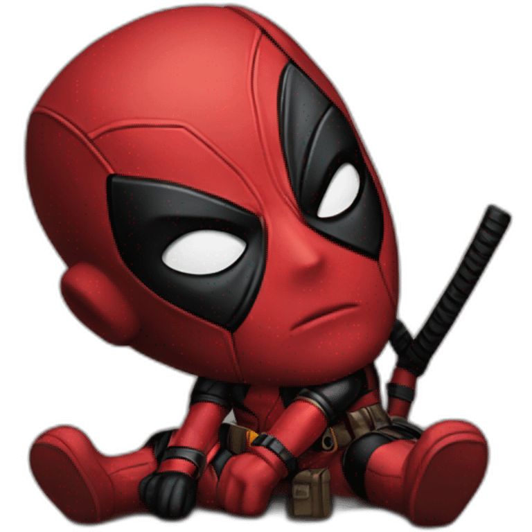 Deadpool without legs emoji