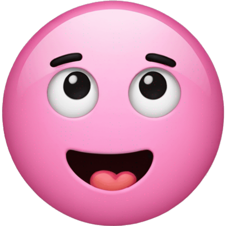 plano medio hombre camiseta rosa emoji