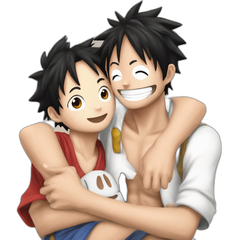 Luffy with namy emoji